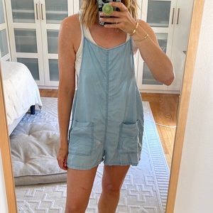 Aerie Chambray Jumper